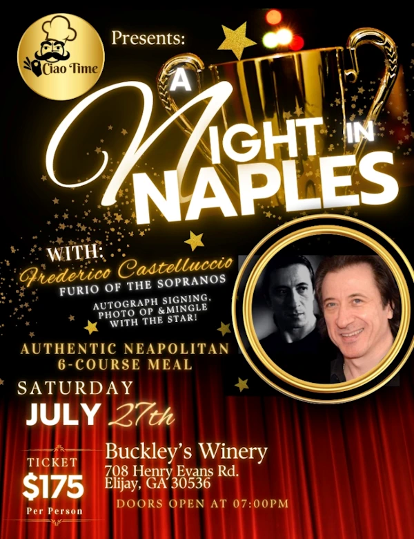 A Night In Naples Flyer